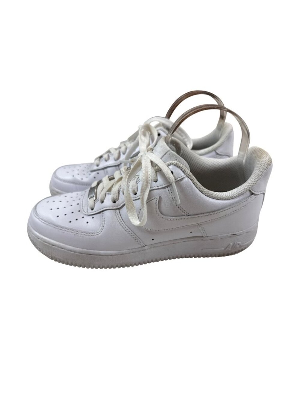 Nike Air Force 1 White Leather Sneakers Low-Top Men’s Size 8.5
